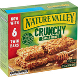 Nature Valley Crunchy Muesli Bars Oats With Honey 6pk 252g