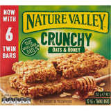 Nature Valley Crunchy Muesli Bars Oats With Honey 6pk 252g