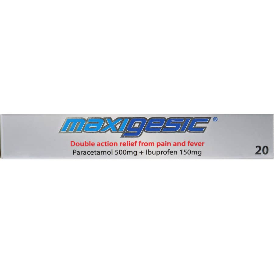 Maxigesic Paracetamol & Ibuprofen  20pack