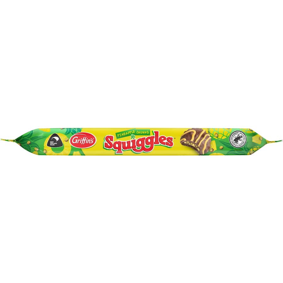 Griffins Squiggles Chocolate Biscuits Pineapple 195g
