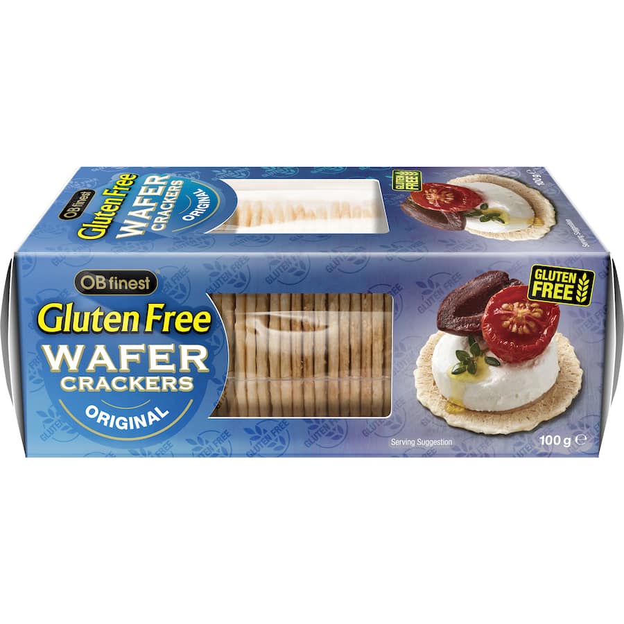 Ob Finest Gluten Free Wafers Original 100g