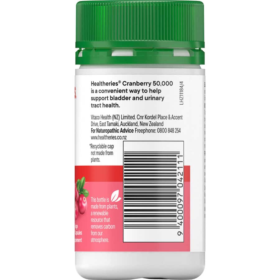 Healtheries Bladder Care Cranberry 50,000 30pack
