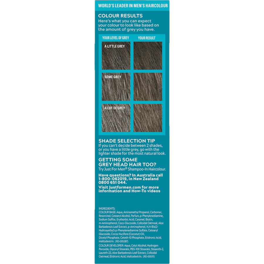 Just For Men Moustache & Beard Colour Medium Brown
