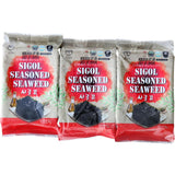 Sigol Seaweed Seasoned 3pack