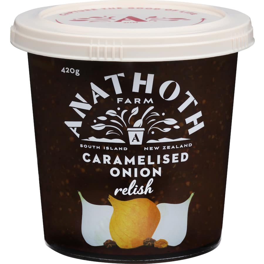 Anathoth Farm Relish Caramelised Onion 420g