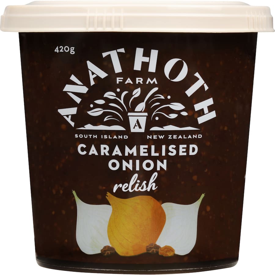 Anathoth Farm Relish Caramelised Onion 420g