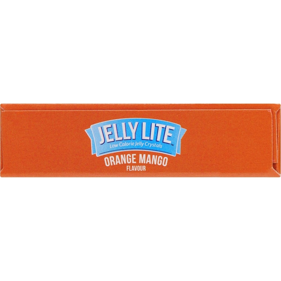 Aeroplane Jelly Lite Crystals Orange Mango Low Sugar Sachet 2 x 9g