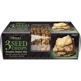 Ob Finest Crackers 3 Seed Crisps 110g