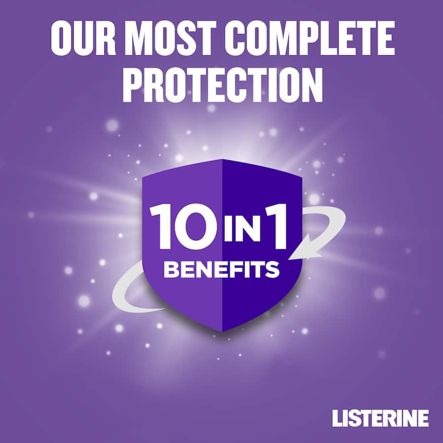 Listerine Total Care Mouthwash Zero 500mL