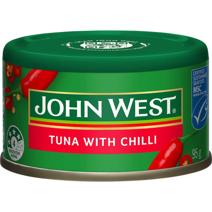 John West Tempters Tuna With Chilli Tear tab can 95g
