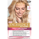 Loreal Excellence Hair Colour Light Blonde 9 1pack