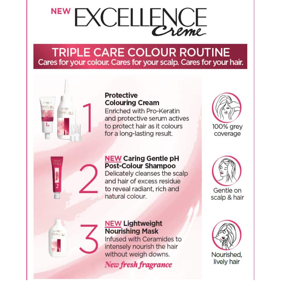 Loreal Excellence Hair Colour Light Blonde 9 1pack