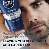 Nivea For Men Care & Protect Facial Scrub Exfoliating 125mL
