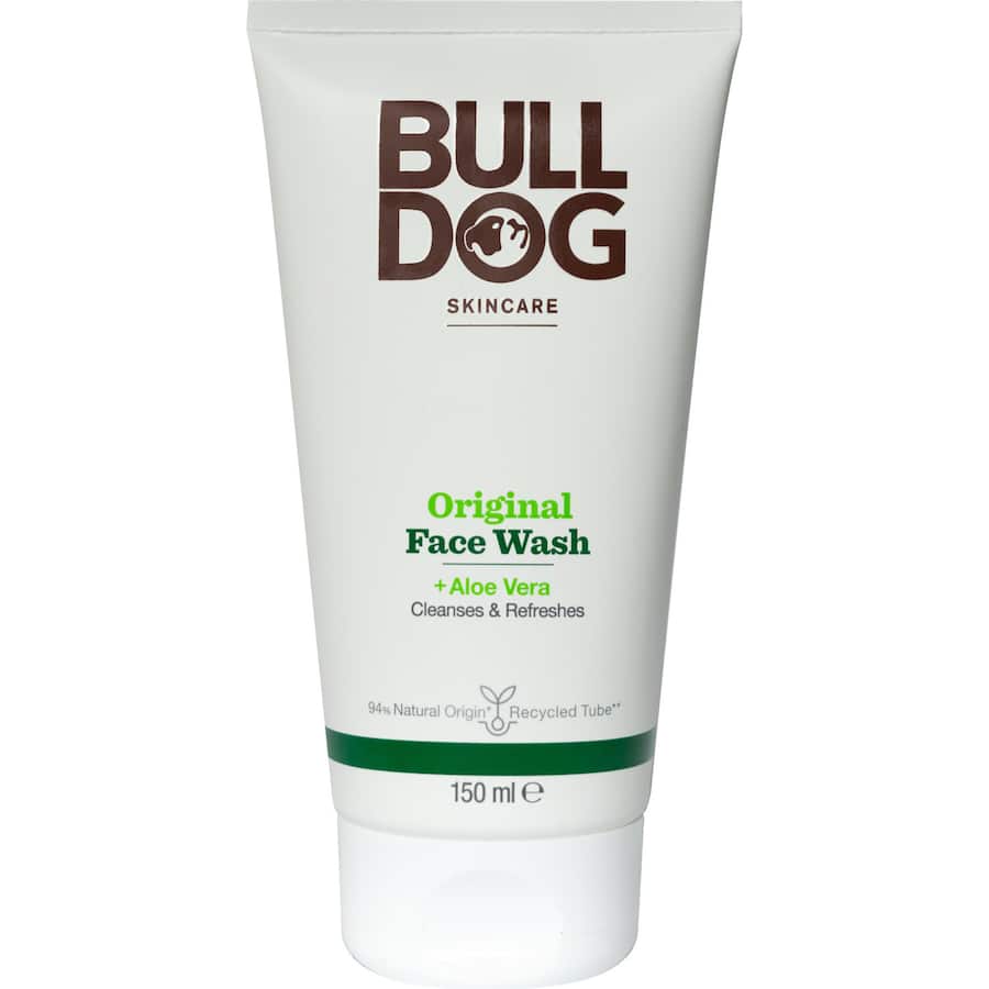 Bulldog Facial Wash Original Tube 150mL