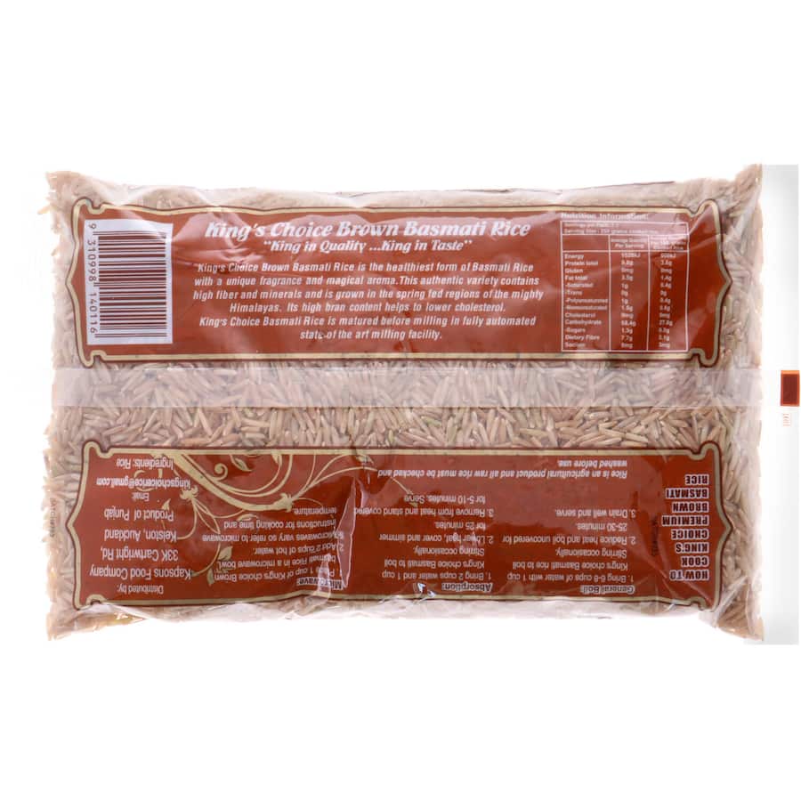 Kings Choice Basmati Rice Brown 750g