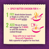 Pataks Recipe Base Butter Chicken Hot Jar 450g