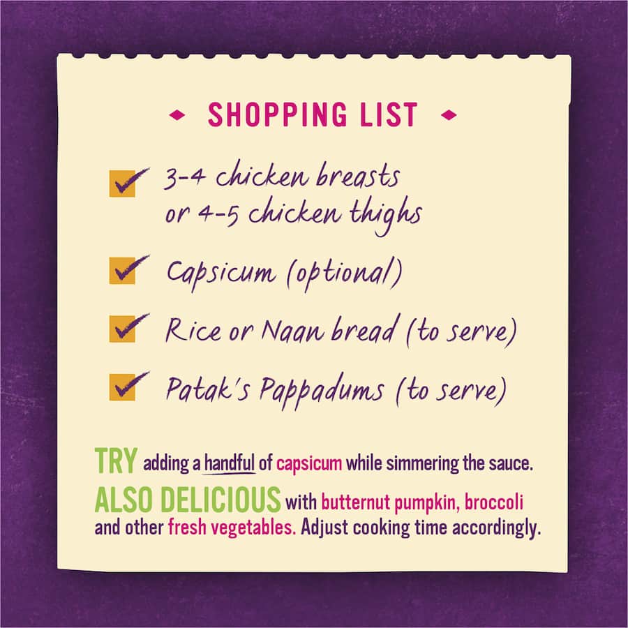 Pataks Recipe Base Tikka Masala Medium Jar 450g