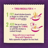 Pataks Recipe Base Tikka Masala Medium Jar 450g