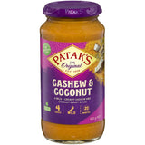 Pataks Recipe Base Cashew & Coconut Mild Jar 450g