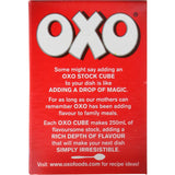 Oxo Beef Stock Reduced Salt Cubes 71g 12pack