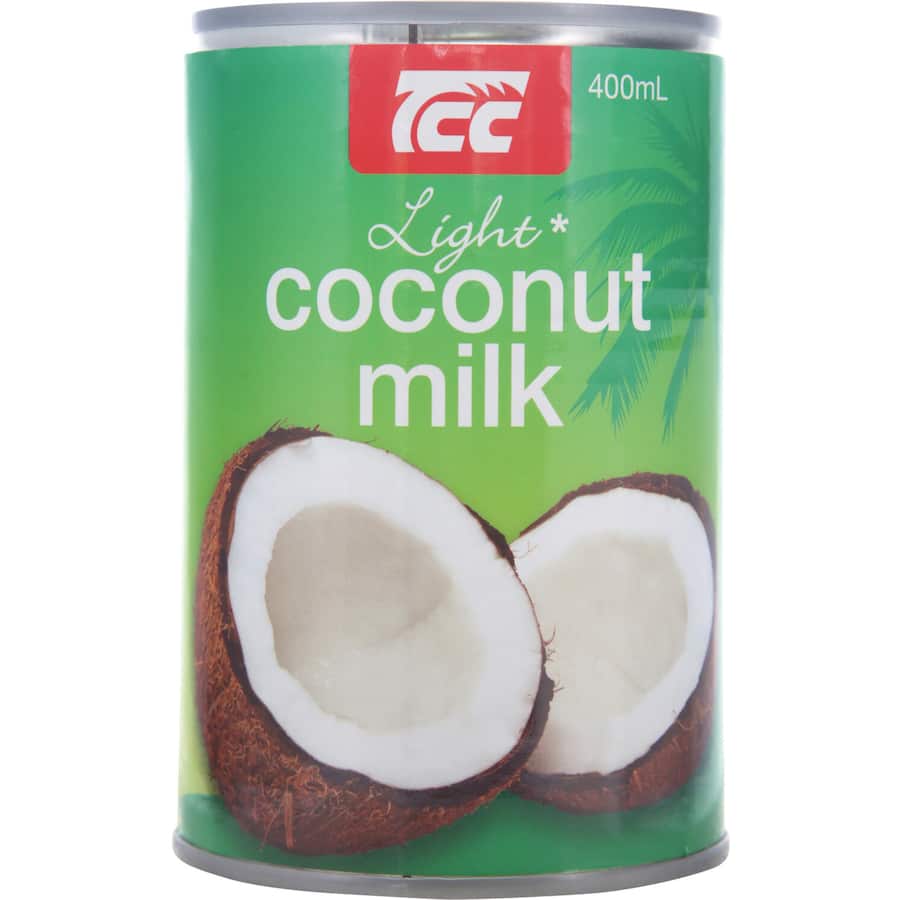 Tcc Coconut Milk Light Can 400mL