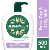 Dermaveen Body Wash Extra Gentle Soap Free Pump 500mL