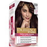 Loreal Excellence Hair Colour Dark Frosted Brown 4.15 1pack
