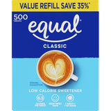 Equal Sugar Substitute Tablets Refill 500pack