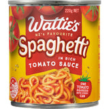Watties Spaghetti In Tomato Sauce  Can 220g