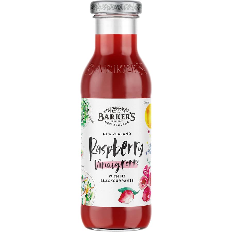 Barkers Vinaigrette Raspberry 280mL