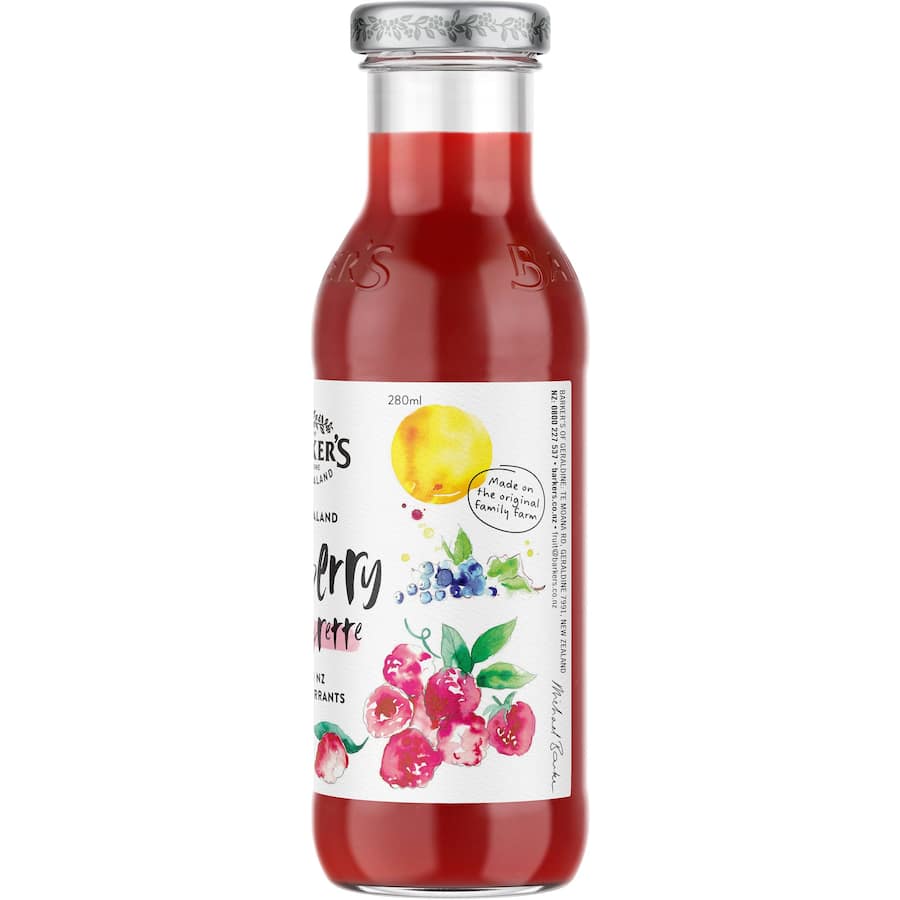 Barkers Vinaigrette Raspberry 280mL