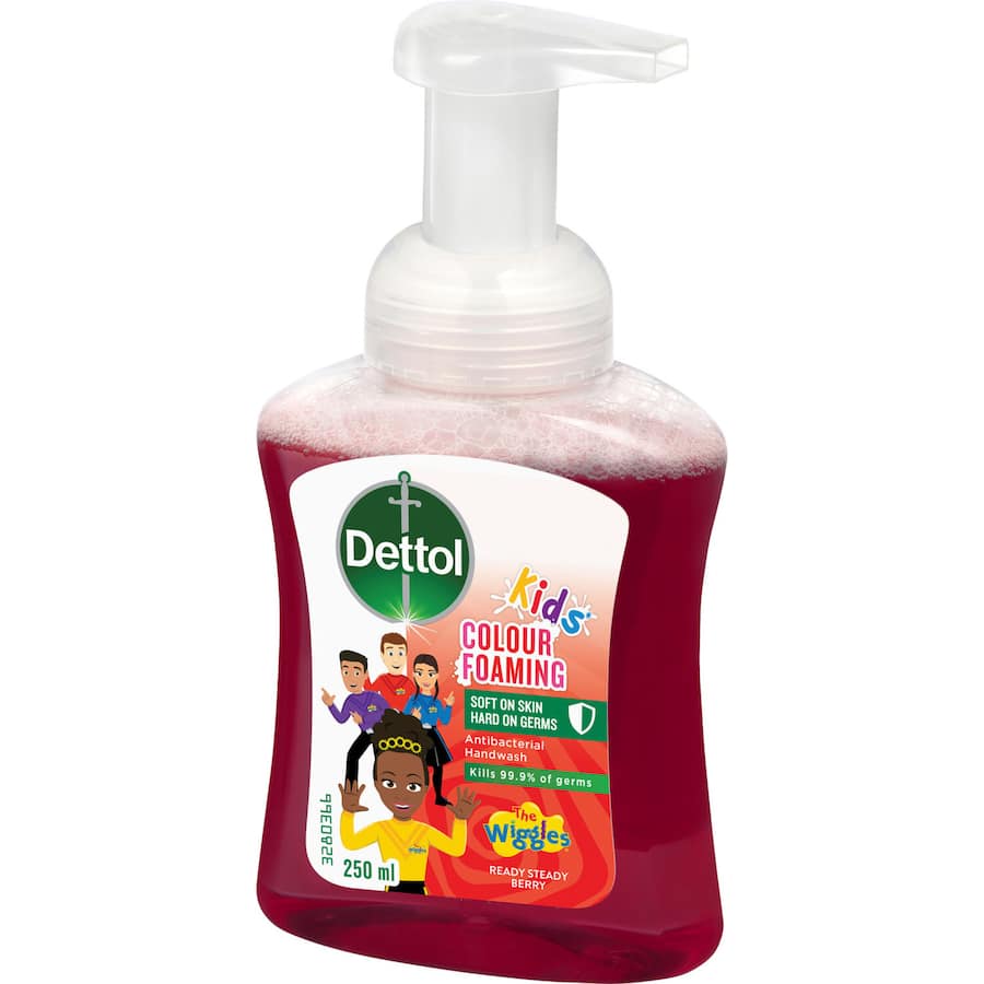 Dettol Kids Foaming Hand Wash Berry Pump 250mL