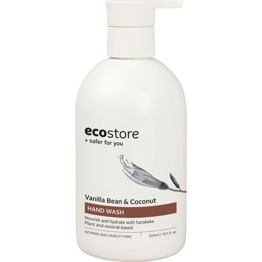 Ecostore Hand Wash Vanilla & Coconut Pump 300mL
