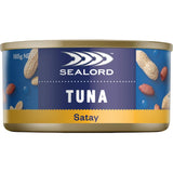 Sealord Sensations Tuna Satay Tear tab can 185g