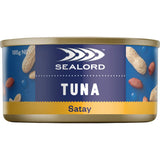 Sealord Sensations Tuna Satay Tear tab can 185g