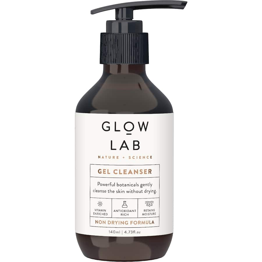 Glow Lab Facial Cleanser Gel Pump 140mL
