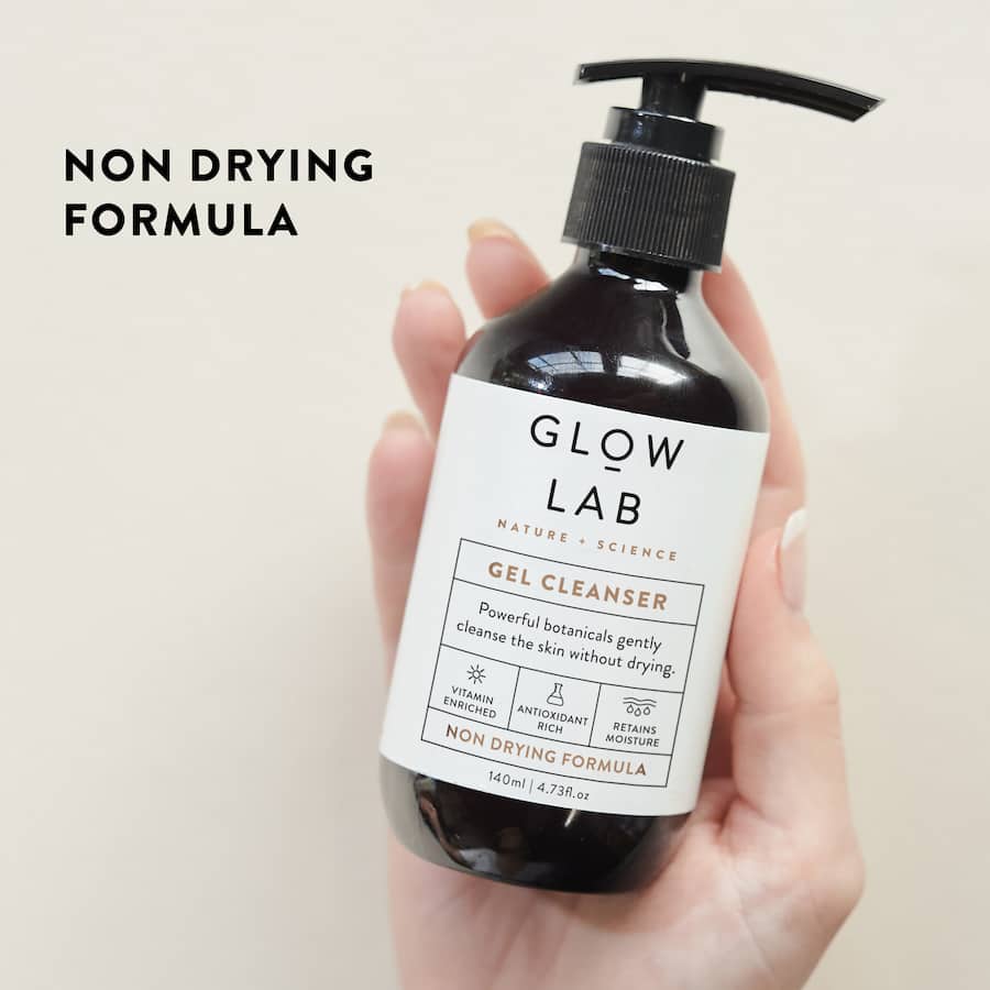 Glow Lab Facial Cleanser Gel Pump 140mL