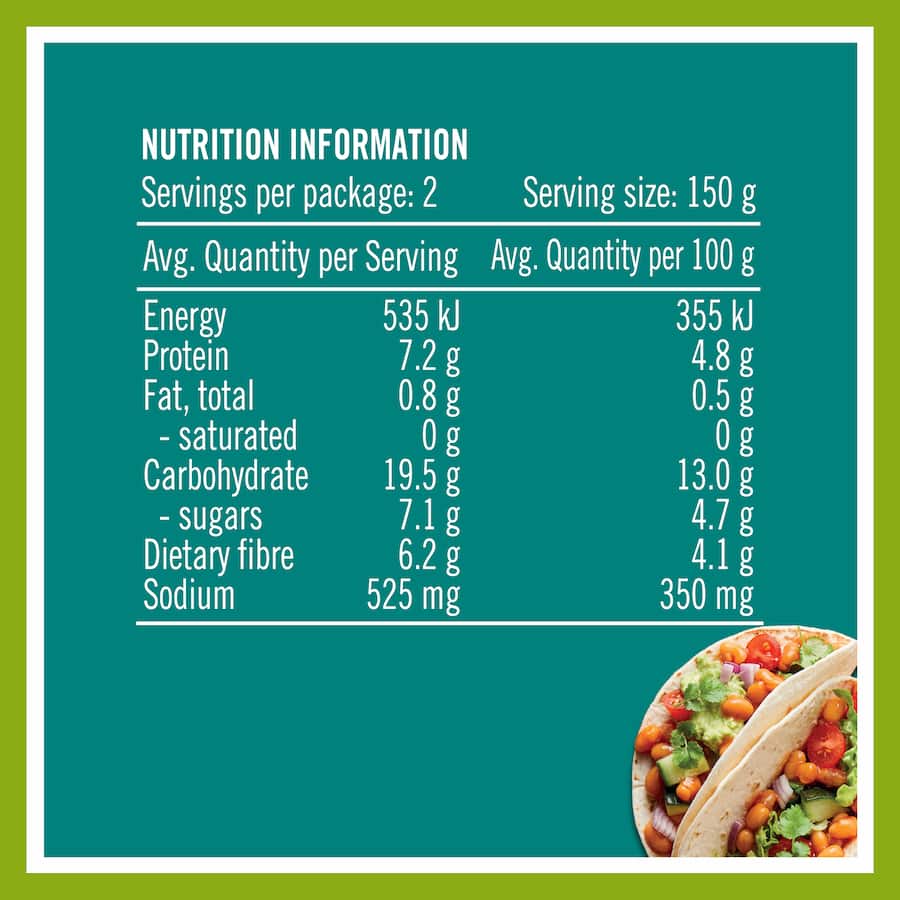 Watties Beanz Baked Beans Taco Can 300g
