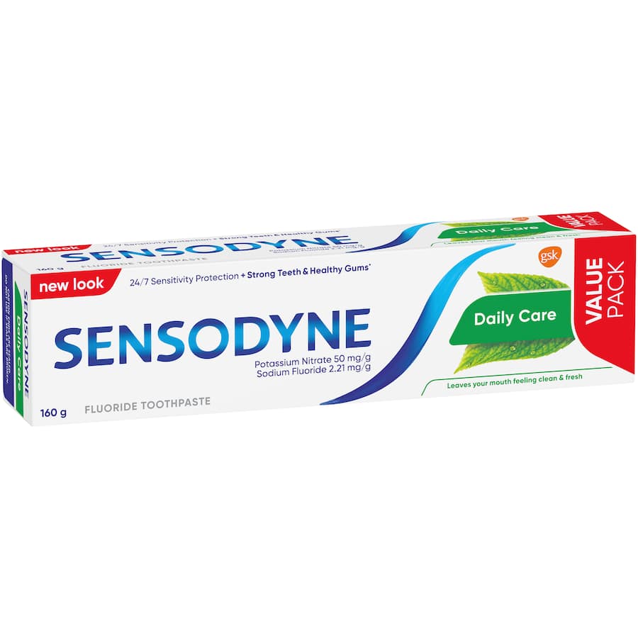 Sensodyne Sensitive Teeth Toothpaste Daily Care Tube 160g