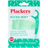 Plackers Dental Floss Mint Flossers 36pack