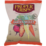 Proper Crisps Chips Garden Medley 100g