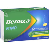 Berocca Mind Effervescent Citrus Tablet 20pack