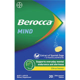 Berocca Mind Effervescent Citrus Tablet 20pack