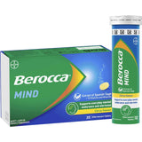 Berocca Mind Effervescent Citrus Tablet 20pack