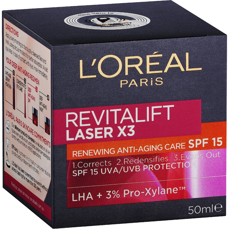 Loreal Paris Revitalift Day Cream Laser X 3 Spf15 50mL