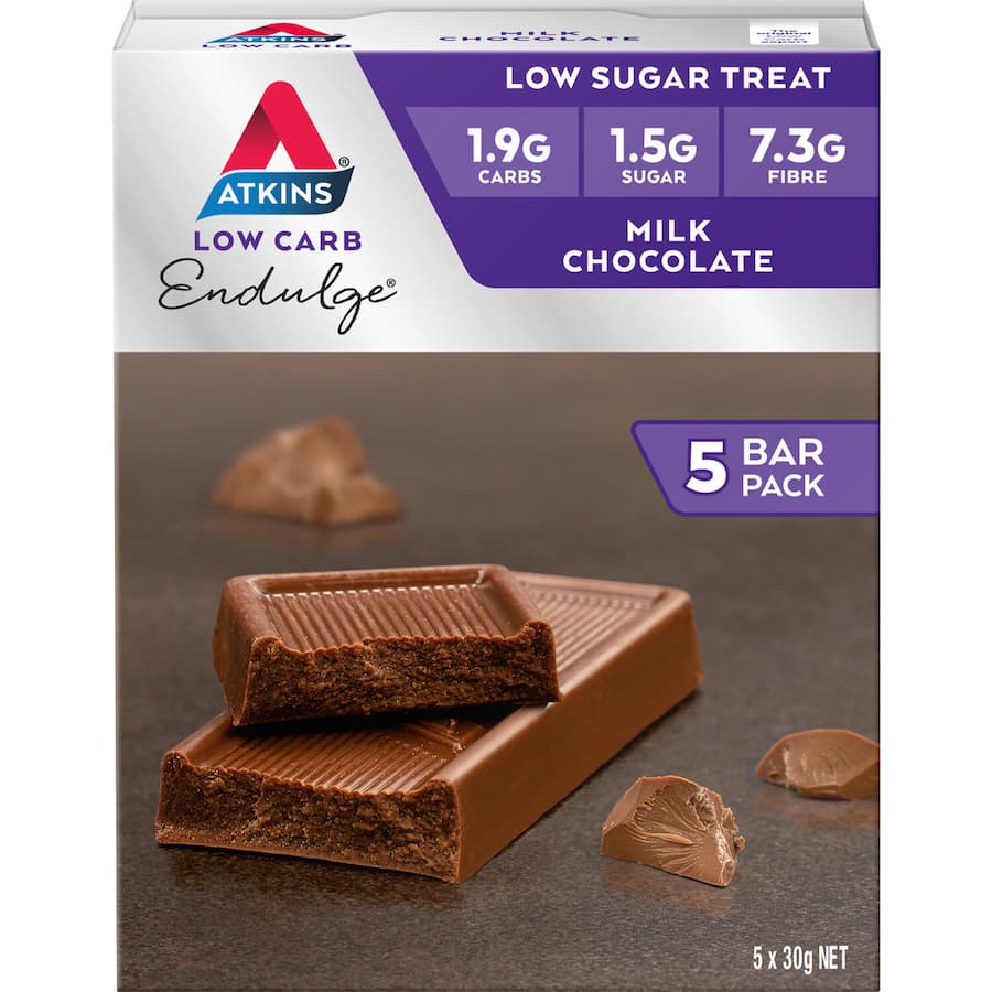 Atkins Endulge Protein Bar Milk Chocolate 5pack