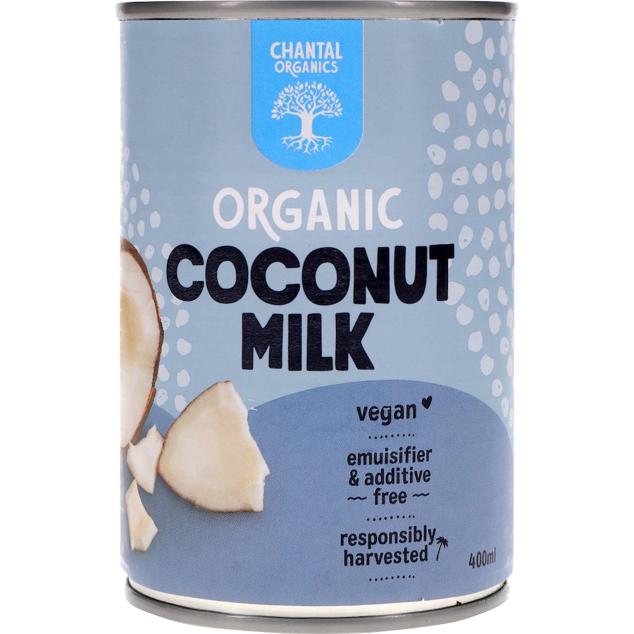 Chantal Organics Coconut Milk  Can 400mL