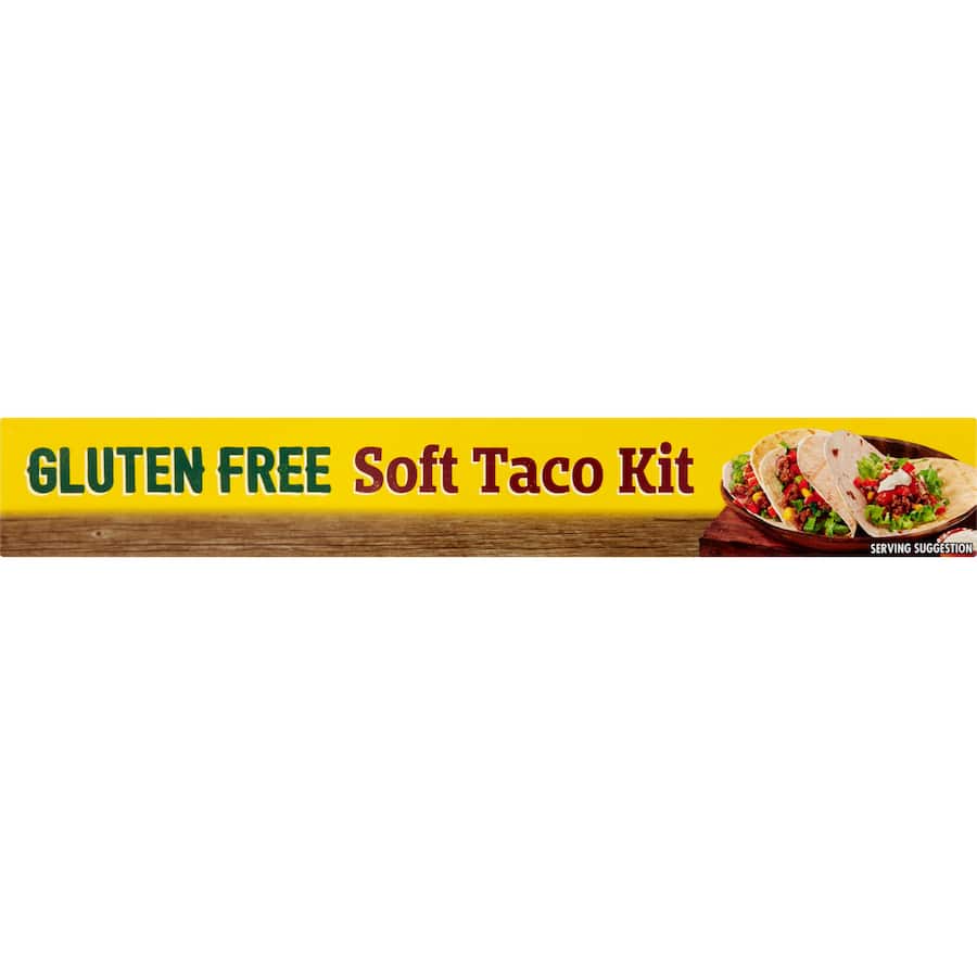 Old El Paso Taco Kit Soft Gluten Free 8 pack 418g