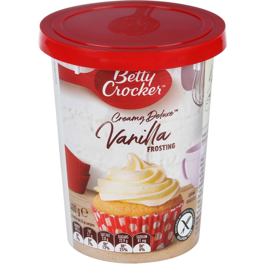 Betty Crocker Icing Vanilla 400g