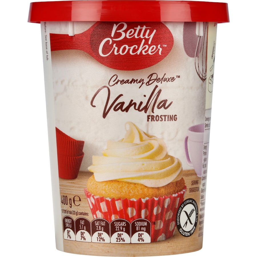 Betty Crocker Icing Vanilla 400g
